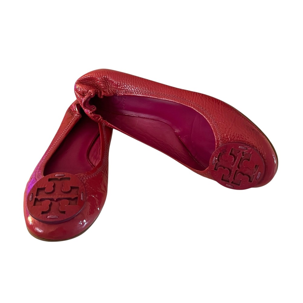 Tory Burch Red Flats